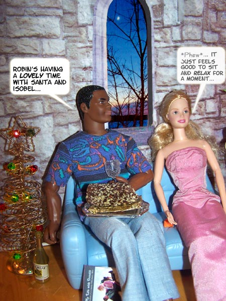 Hosts Neville and Alicia FINALLY get to RELAX...