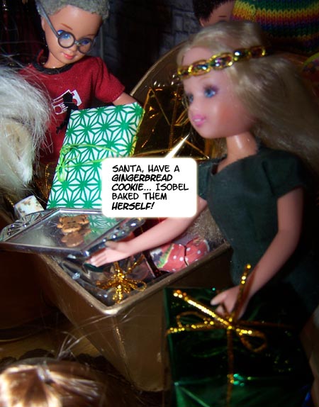 Belinda ENJOYS being an Elf...