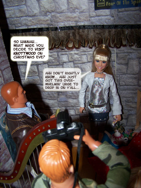 Good thing Isobel doesn't mind STABLE DUTY...