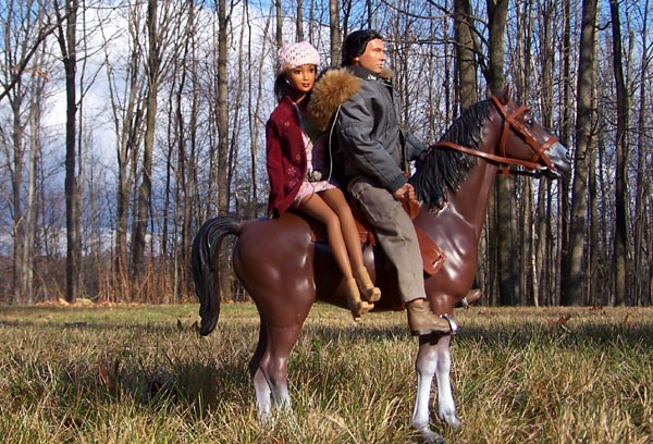 A preferred method of travel, in Knottwood...