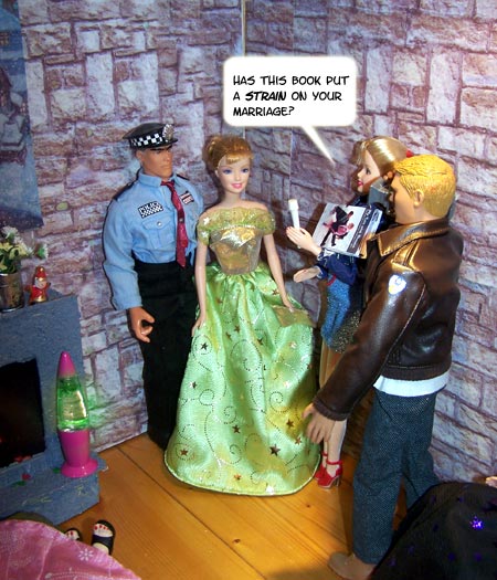 Cheryl doesn't enjoy such close scrutiny...