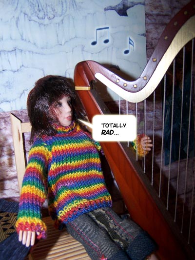 She's quite musical, you know...