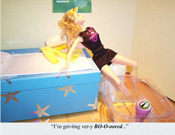 I'm get-ting ve-ry BO-Ooored...