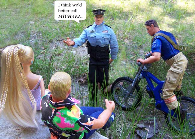 I think we'd better call MICHAEL...