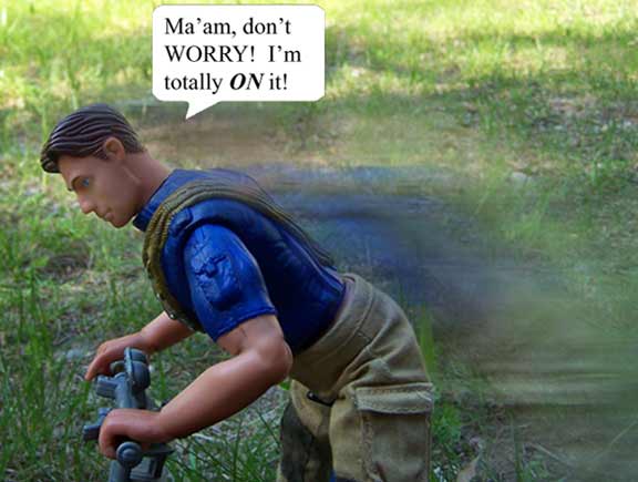Barrett rushes to save her!