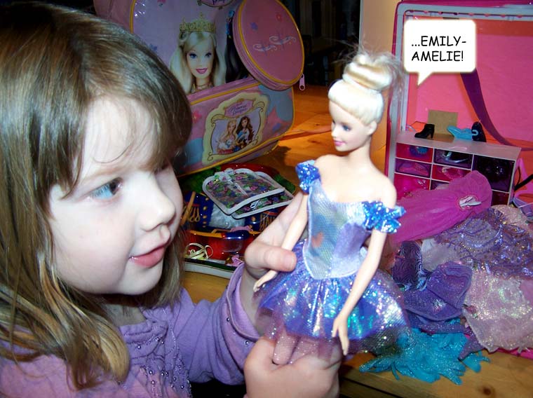 Emily LIKES ballet...
