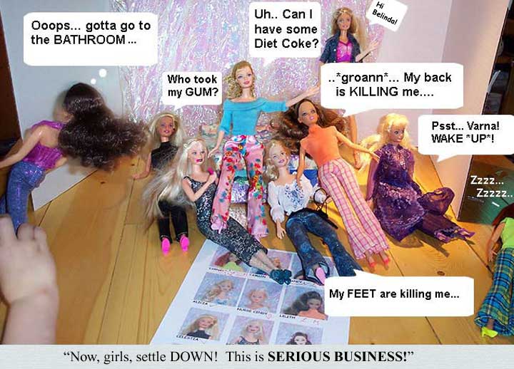 Now GIRLS, settle DOWN...