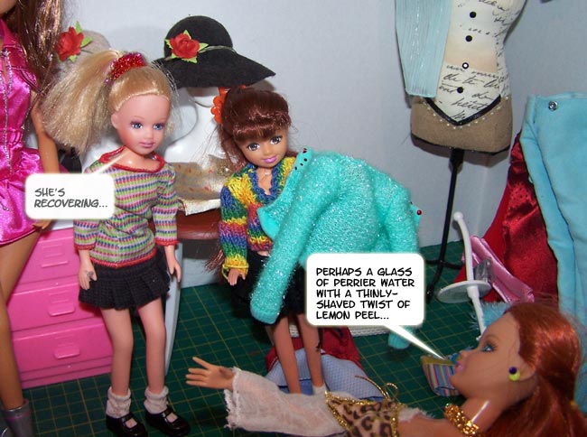 Ah. Beginning to recover, I see...