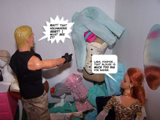 He is suddenly distracted HIMSELF...