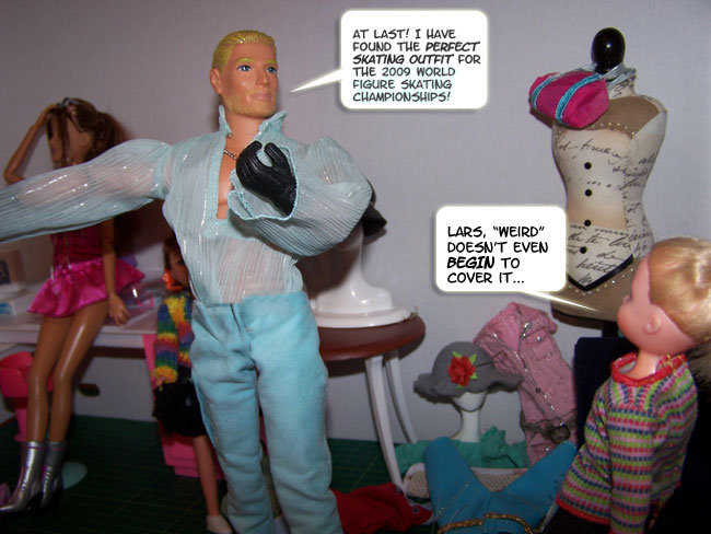 He is going to BUY it to skate in!