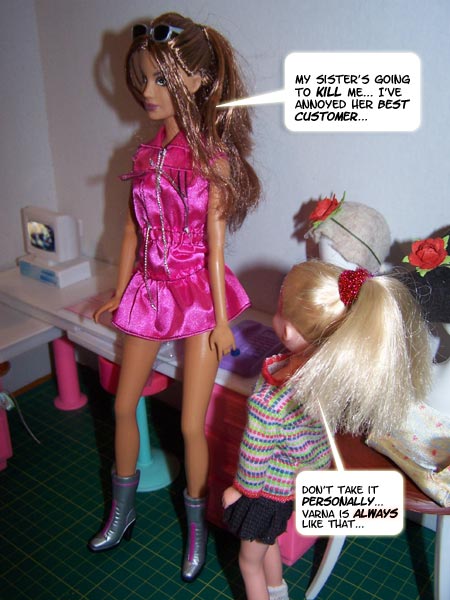 Store-owner Amethyst's sister is MORTIFIED...