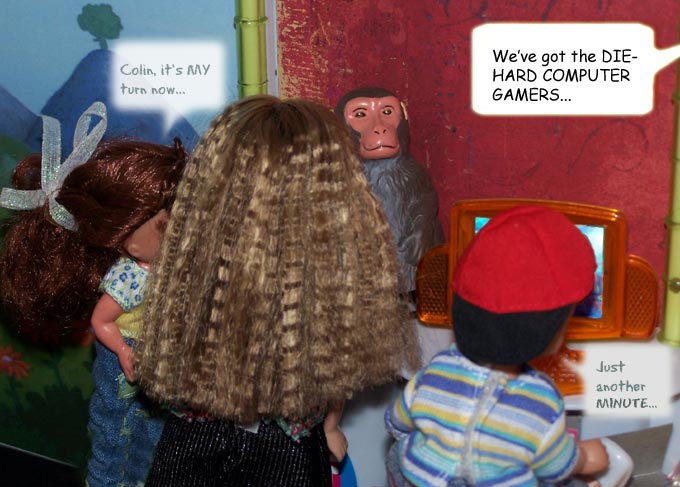 (I bet Colin's playing Monkey Island again!)