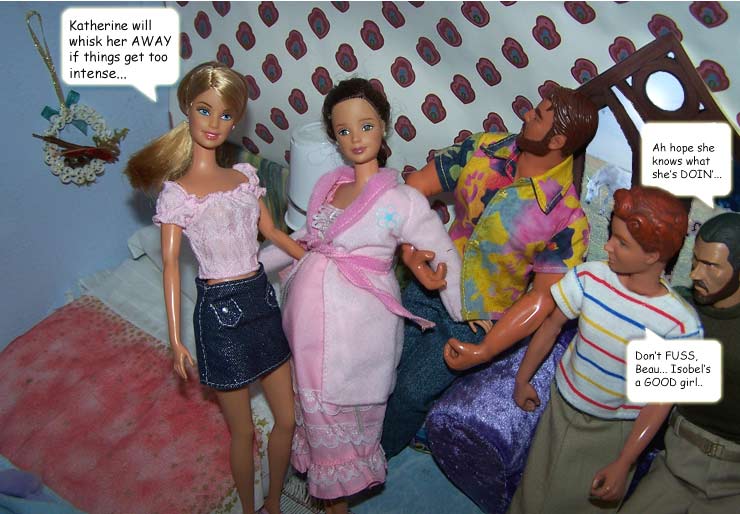 Isobel is given permission...