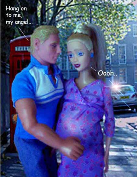 Nadine is in LABOUR!
