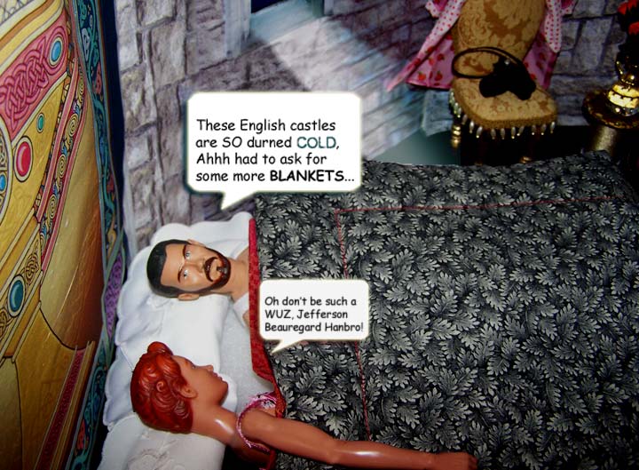 Gotta looove those cozy quilts!