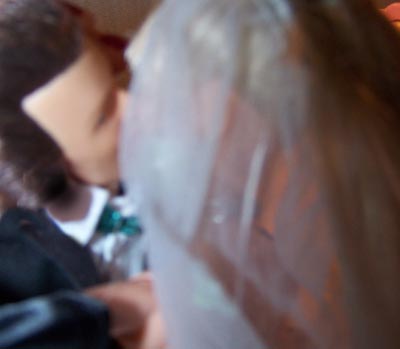 And then... they KISS...