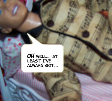 Hmm, he MUST be feeling better...