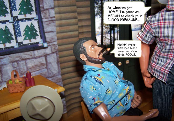 Better tell his WIFE...