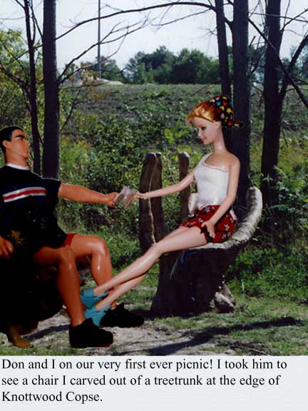 Don and Cheryl's first picnic!