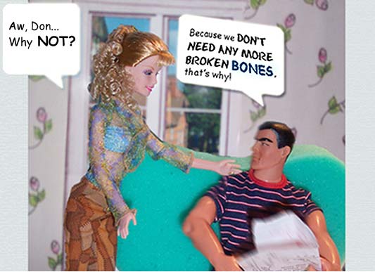 Don is NOT impressed...