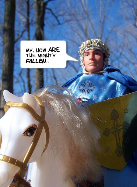 The THINGS that amuse a KING!