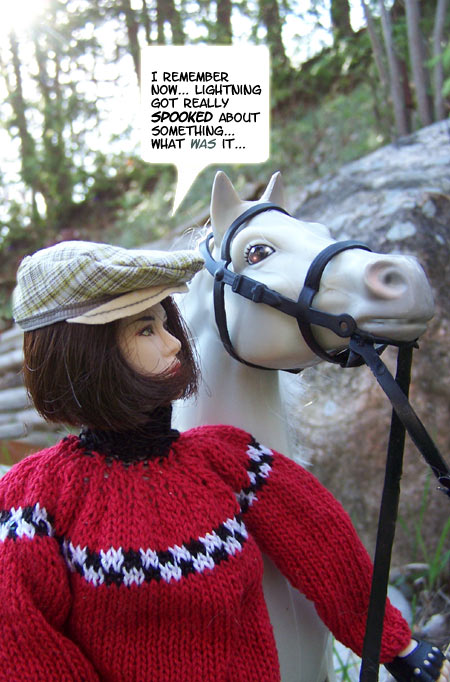 I hope she doesn't have CONCUSSION...