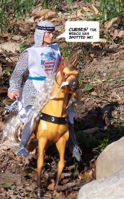 Ugh!  He looks GRUBBY!