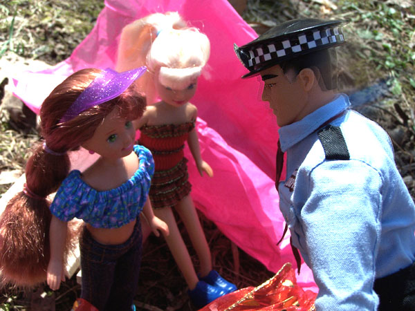 Isobel and Belinda up to MISCHIEF again!