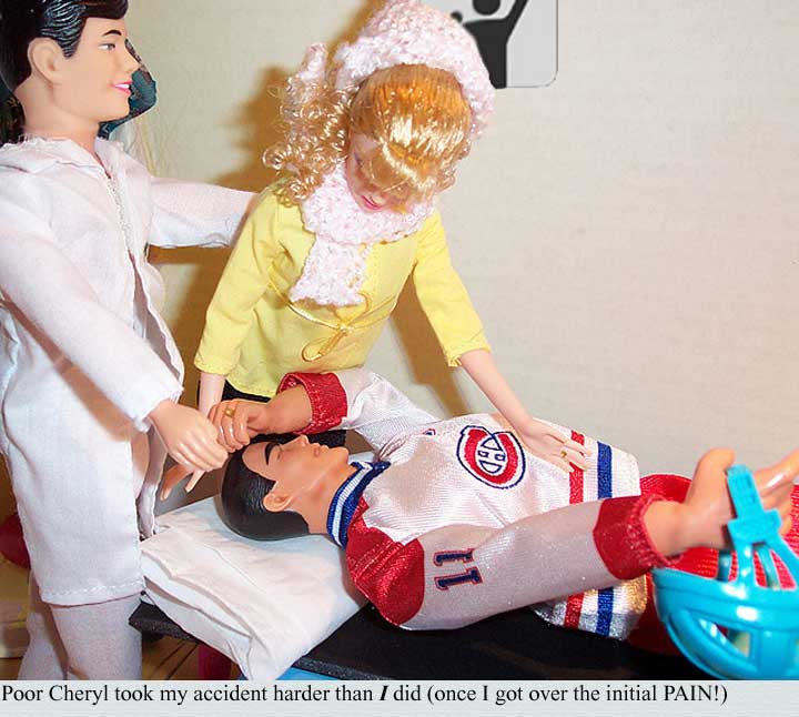 Cheryl was VERY upset!