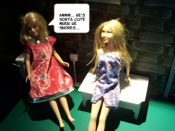 (DON'T tell me they're actually beginning to BEHAVE!...)