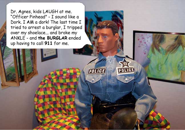 (We always THOUGHT Officer Joe seemed a little nervous)