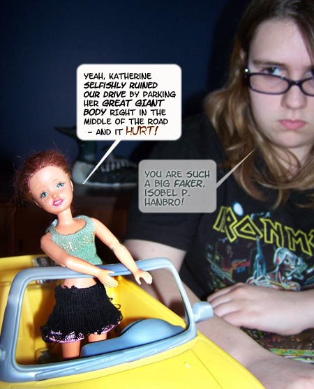Isobel brazenly puts Katherine in the wrong!