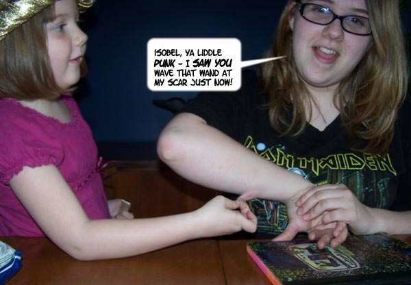 Personally, we're sure ISOBEL did some magic there..