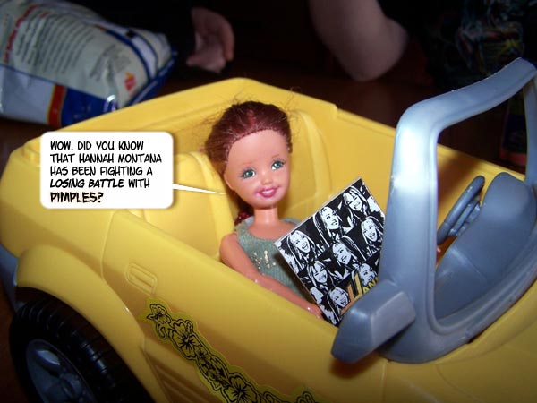 Terminally frivolous, that's Isobel...