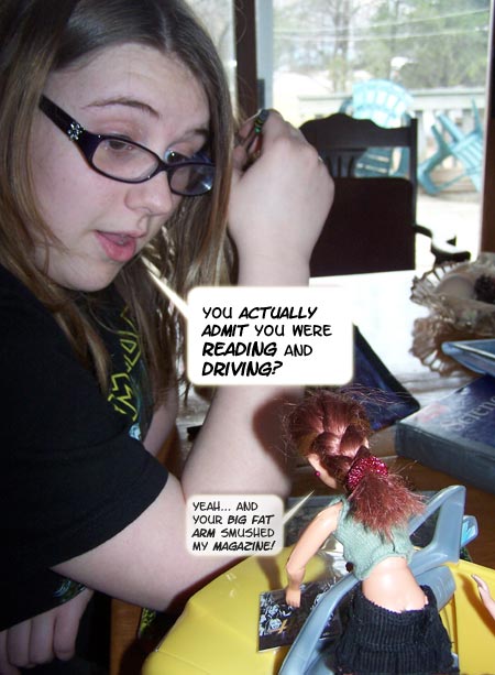 Isobel seems more concerned about her MAGAZINE than about Katherine...
