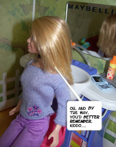 She hasn't forgotten...