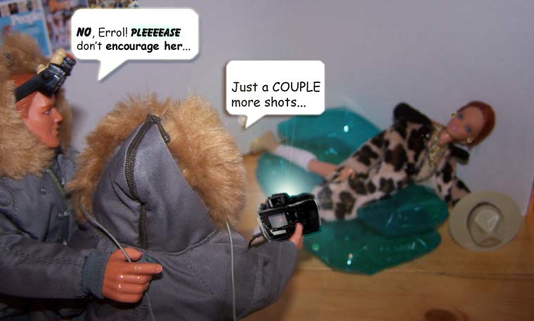 Per has to wrassle him away...