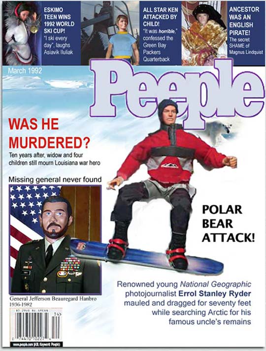 A classic issue, with a young ERROL as a subject, instead of editor!