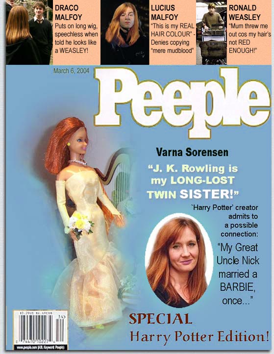 Naturally VARNA had to follow her sister's issue as star of PEEPLE Magazine...