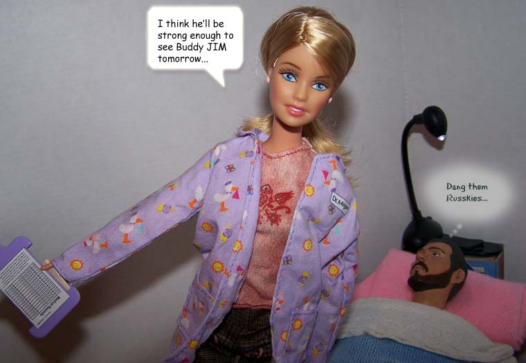 Dr. Megan knows her brother will REALLY want to see him...
