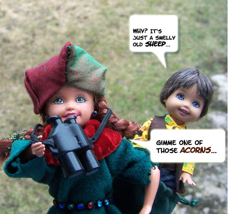 A shocking child!