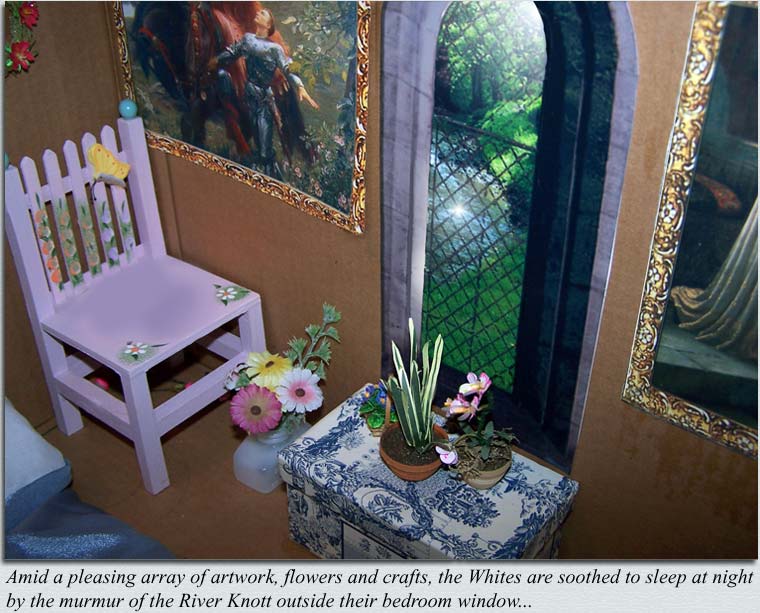 What a CHARMING place to sleep!