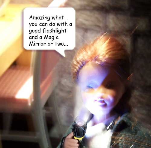 What a naughty girl!