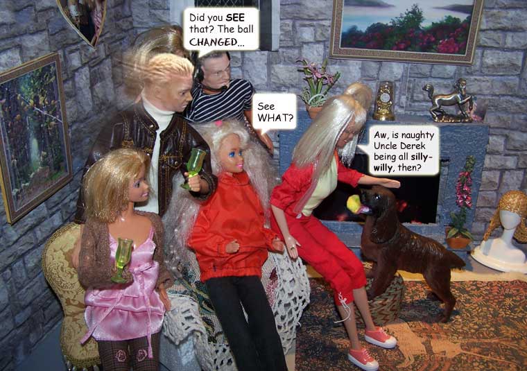 Must have been our imagination....
