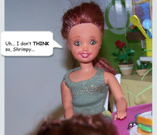 I don't think Isobel's impressed...