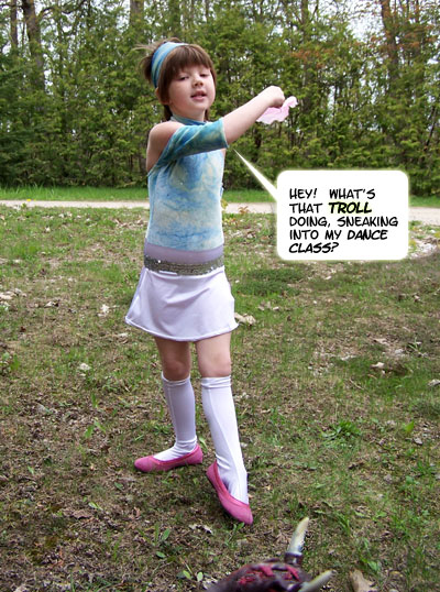 Isobel has her OWN unique twist on the story...