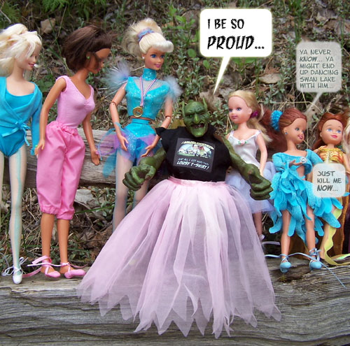 WHAT a day for the young troll!