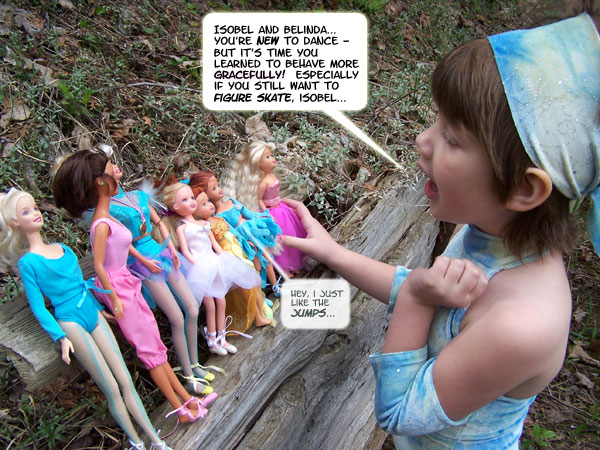 -Isobel in TIGHTS???