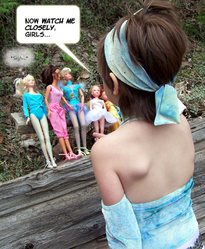 The lesson BEGINS...