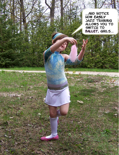 Brilliant dancing, Emmy!